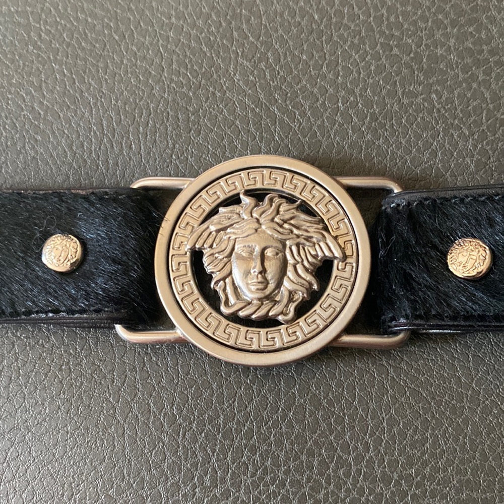 GIANNI VERSACE Belt Made in ITALY Authentic and vintage.